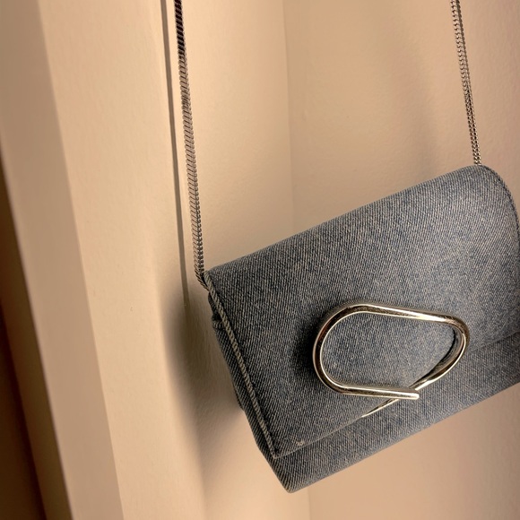 3.1 Phillip Lim Denim Chain Crossbody Bag - Picture 3 of 9